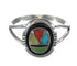 Sterling Silver Multicolor Jewelry Southwest Ring Size 5-3/4 MX60864